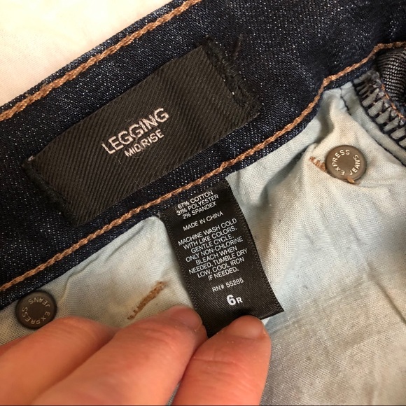 Mid rise Express Jeans - Picture 7 of 7